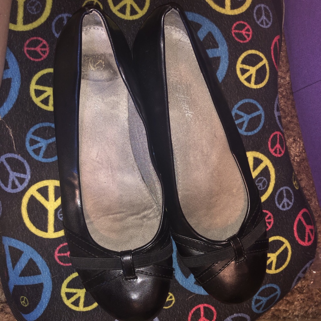 Life Stride Brand Black Flats